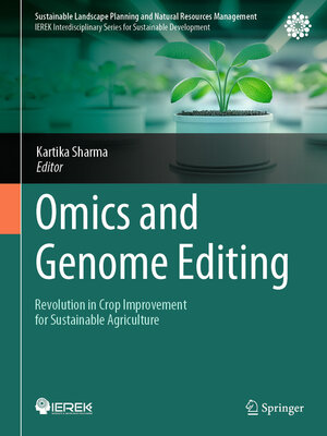 cover image of Omics and Genome Editing